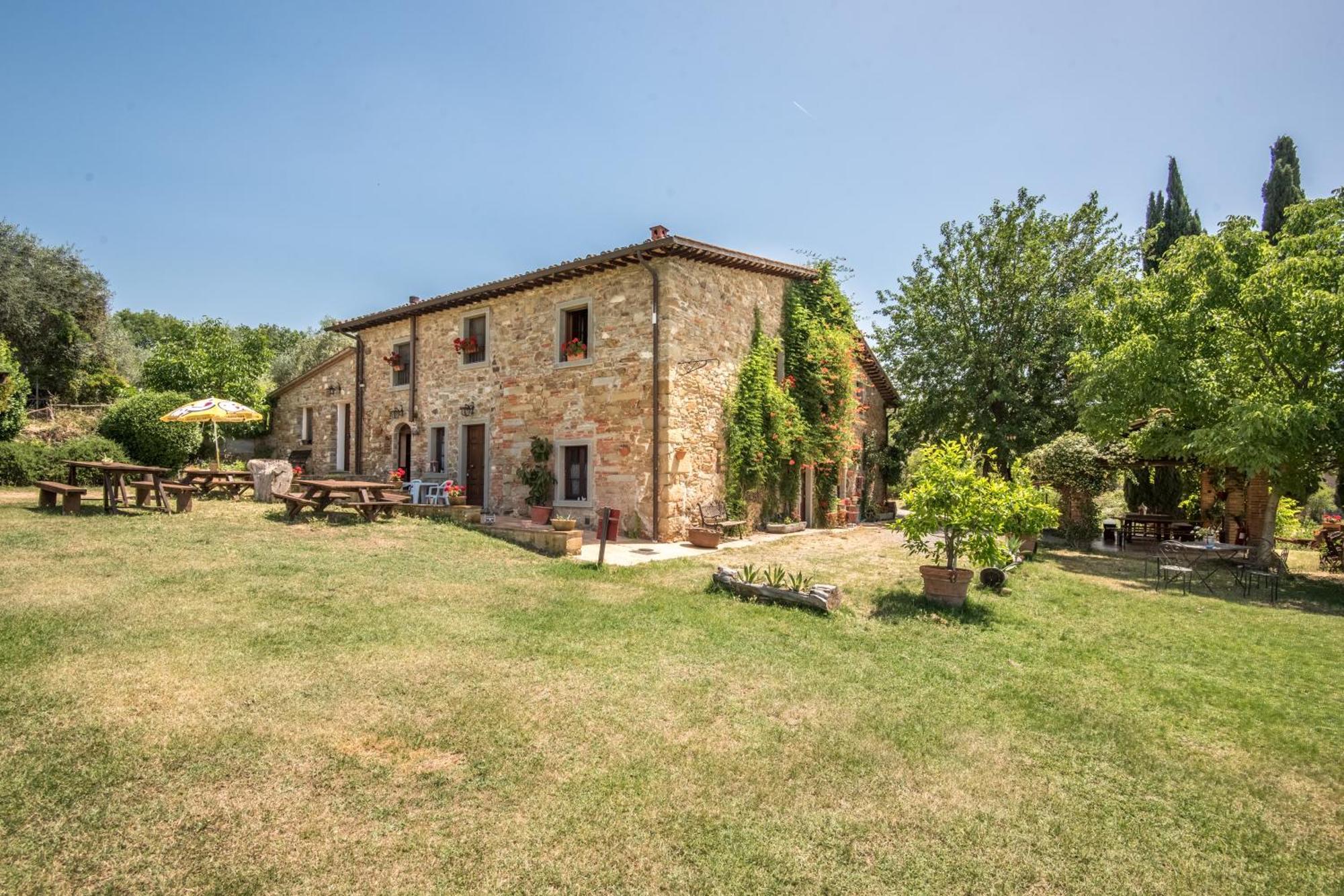 Villa Poggio Primo - Bilocale Brando Castiglion Fibocchi Exterior foto